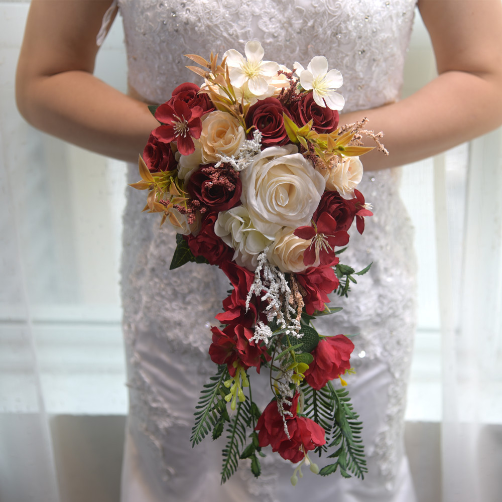 Water Drops Cascade Bouquet