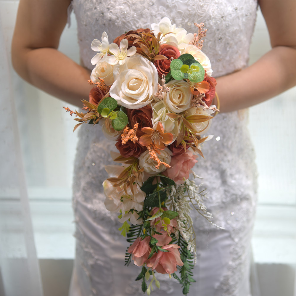 Water Drops Cascade Bouquet