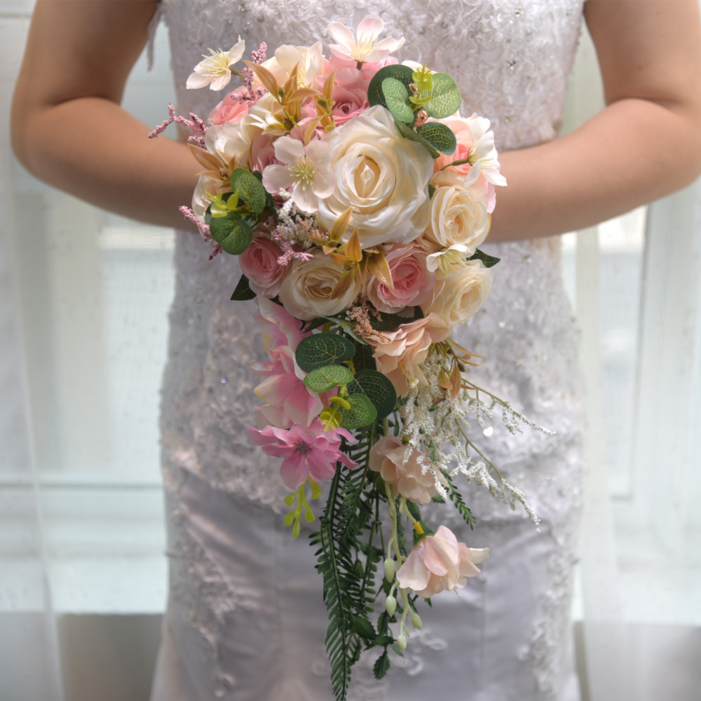 Water Drops Cascade Bouquet