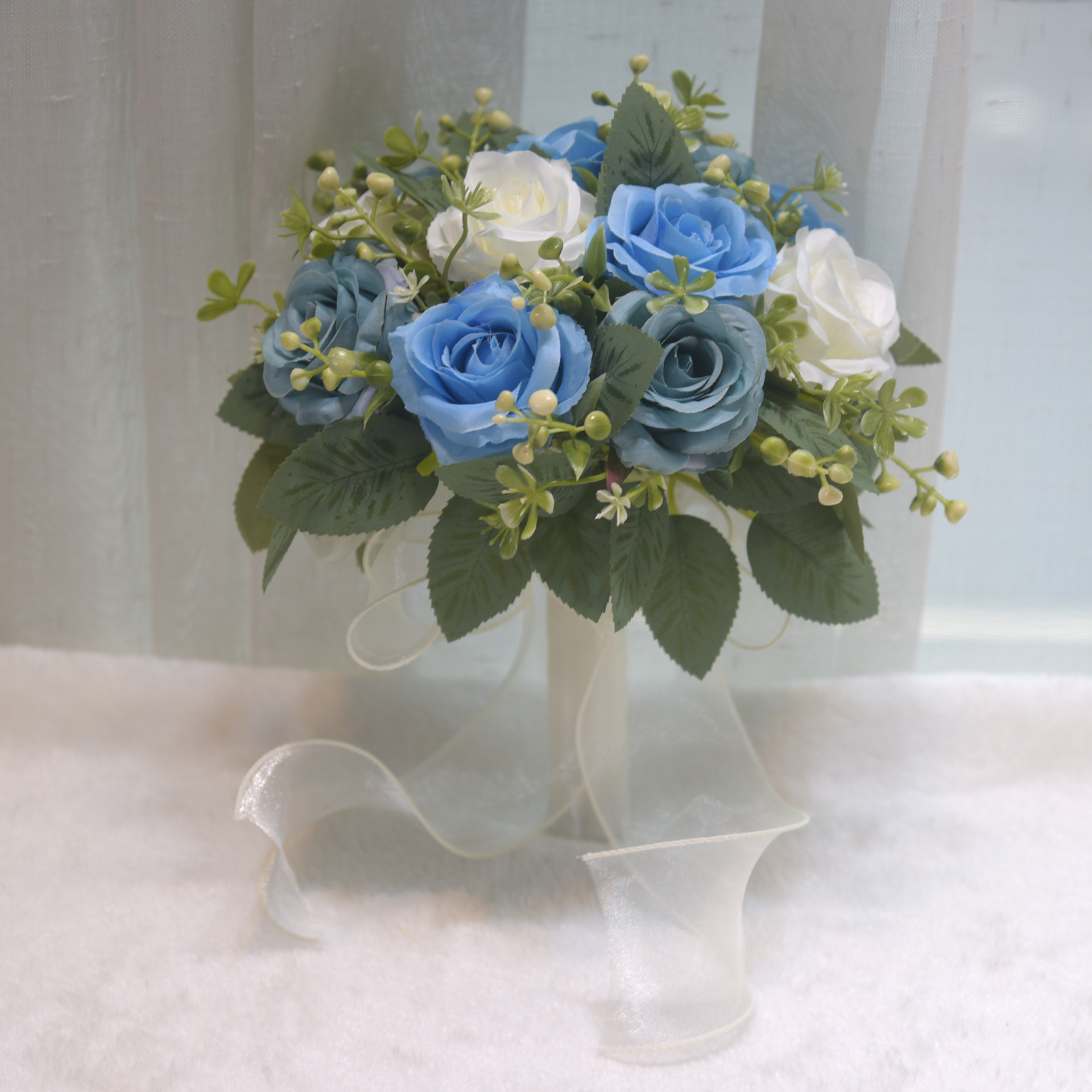Artificial Flowers Bridal Bouquet