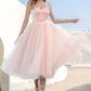 Sleeveless Tulle Cocktail Prom Dress