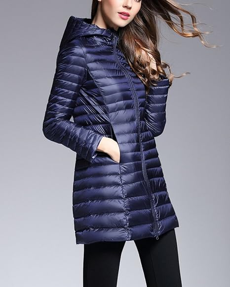 Women's Stylish Hooded Down Jacket