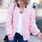 Knited Soft Heart Shape Cardigan