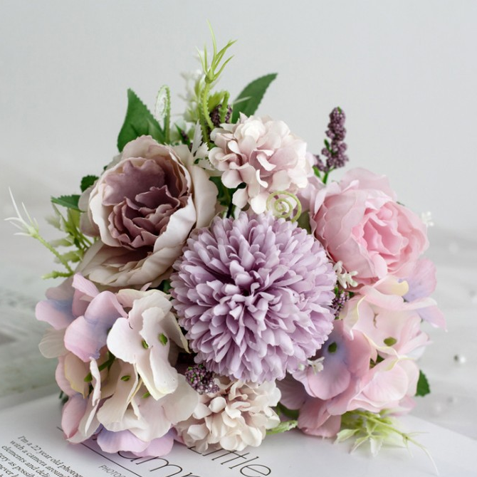 Premade Artificial Bridal Bouquet