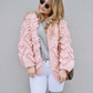 Knited Soft Heart Shape Cardigan