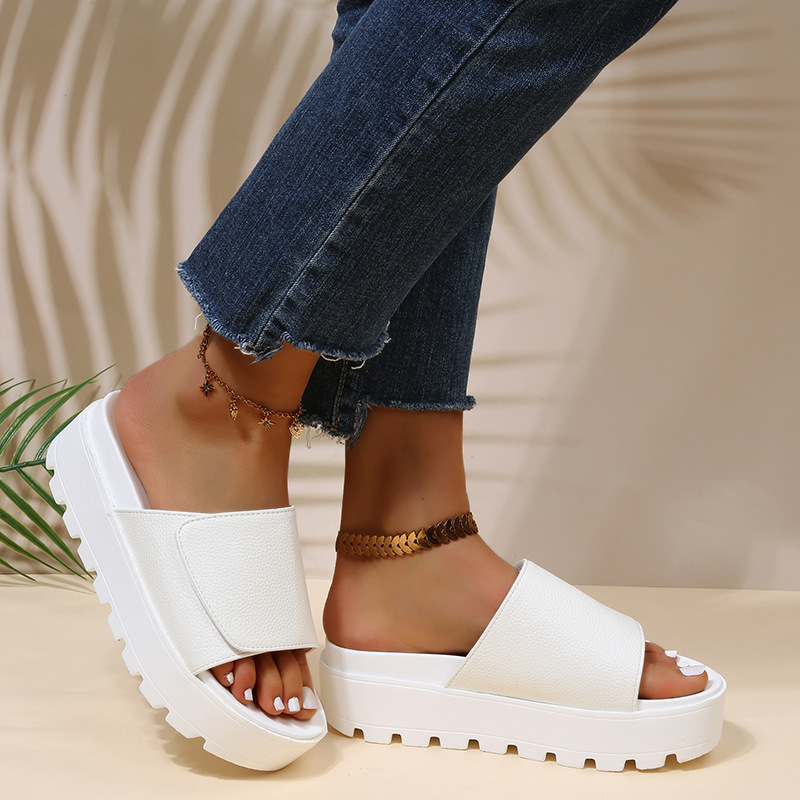 Women Casual Platform Slides