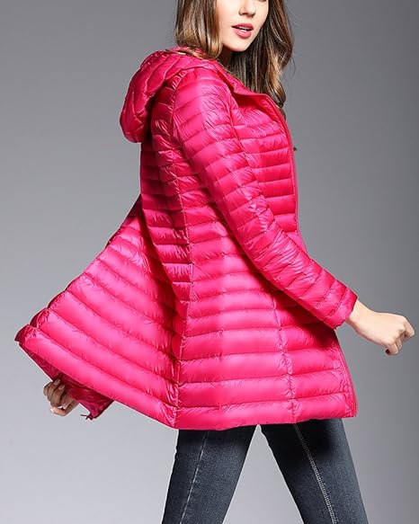 Women's Stylish Hooded Down Jacket