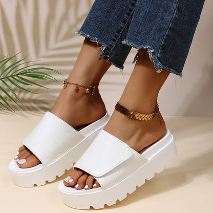 Women Casual Platform Slides