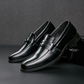 Men's Leather Loafers Wedding Shoes