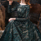 Dark Green Lace Jewel Neck Long Sleeves Zipper Wedding Guest Dress