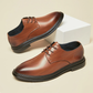 Men's Derbies Wedding Leather Shoes