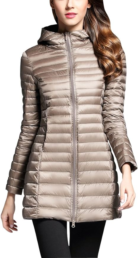 Women's Stylish Hooded Down Jacket