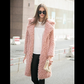 Long Faux Fur Windbreaker