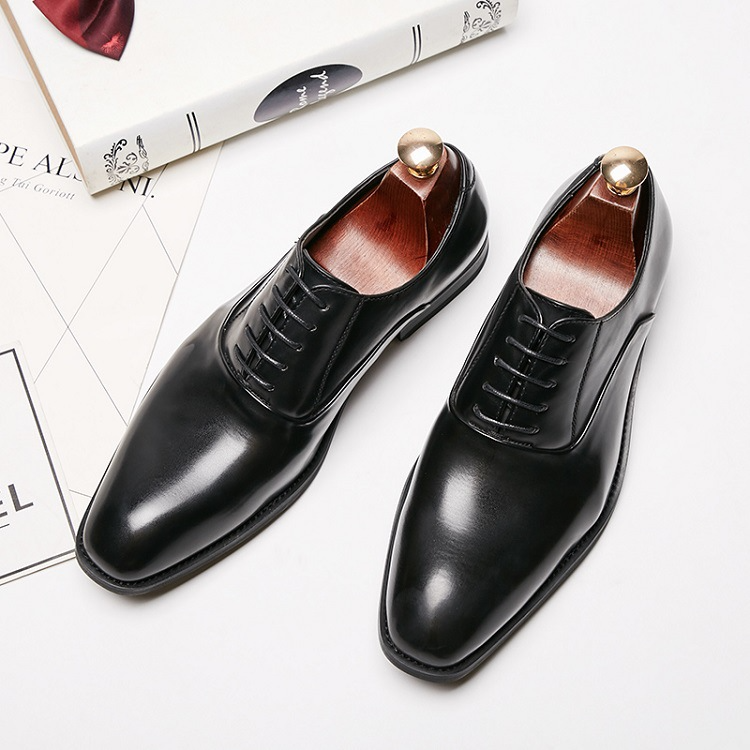 Men's Microfiber Leather Wedding Shoes