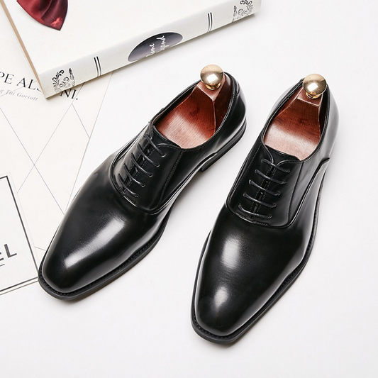 Men's Microfiber Leather Wedding Shoes