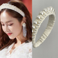 White Pearl Detailing Headband