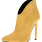 Suede Pointed Toe High Heel Ankle Boots