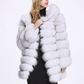 Lavish Hooded Faux Fur Winter Coat