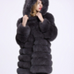 Lavish Hooded Faux Fur Winter Coat