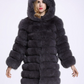 Lavish Hooded Faux Fur Winter Coat