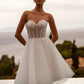 Ivory Strapless Long Sleeves Short Wedding Dress