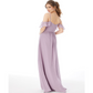 Thistle Hanging Neck Cut Out Shoulder Long Evening Dress