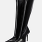 Elegant High Heel Knee-High Boots