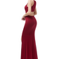 Simple Sleeveless Fishtail Long Evening Dress