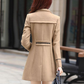 Turndown Collar Pea Coat