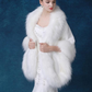 Faux Fur Wedding Wrap Shawl