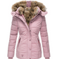 Cozy Warm Fur Hooded Zipper Jacket