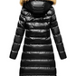 Faux Fur Hooded Puffer Coat