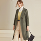 Single Buttoned Long Lapel Coat