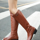 Classic Round Toe Riding Boots