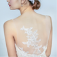 White Lace Embroidered Mermaid Wedding Dress