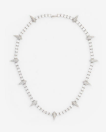 5mm Pave Spike Tennis Chain