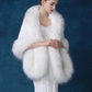 Faux Fur Wedding Wrap Shawl