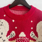 Christmas Pattern Long Sleeves Sweater