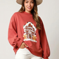 Long Sleeves Sequin Sweatshirt