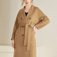 Turn Down Collar Long Lapel Coat