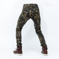 Men's Camouflage Rider Motorcycle Jeans