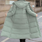 Long Hooded Puffer Coat