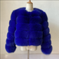 Faux Fur Open Front Bubble Coat