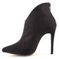 Suede Pointed Toe High Heel Ankle Boots