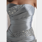 Strapless Sleeveless Mermaid Long Evening Dress