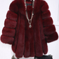 Open Front Fur Long Coat