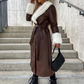 Modern Front Buttoned Trench Coat