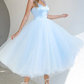 Sleeveless Tulle Cocktail Prom Dress