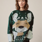 Christmas Pattern Long Sleeves Sweater