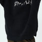 Skull Jacquard Hooded Pullover Sweater